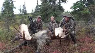 Giant Alaska Moose Hunt - Stuck N the Rut 20