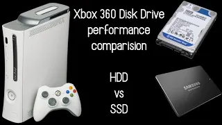 Xbox 360 HDD vs SSD Game loading Test