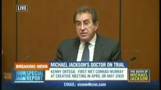 Conrad Murray Trial..Kenny Ortega.. (Part 2)