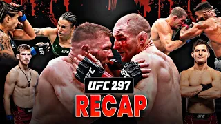 DRICUS DU PLESIS BEATS Sean Strickland in UFC 297; UFC 297 MAIN CARDS FULL RECAP#ufc297 #ufc#mma