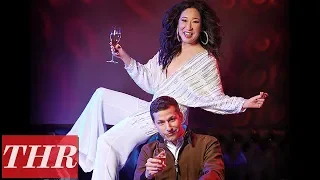 Sandra Oh & Andy Samberg: Behind The Scenes Cover Shoot | THR