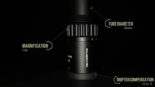 Vector Optics Continental 1-6x28 HD FFP Hunting Riflescope