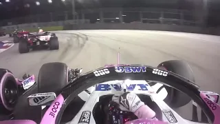 F1 2018 Onboard crash