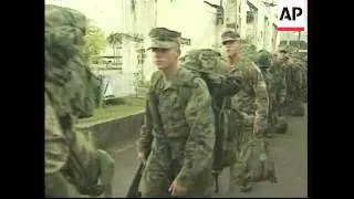 US marines arrive for joint exercises
