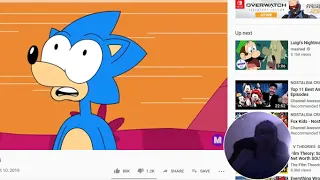 Sonic vs Rule 34 reaction video