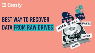 Best Way to Recover Data from Raw Drives without Losing Data