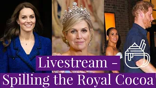 LIVESTREAM - Prince Harry & Meghan Markle's Coronation Invitation, Dutch State Visit to Sweden