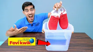 Shoes VS Superglue | DO NOT TRY⚠️☠️