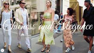 The Chicness And Elegance Of People In The Streets Of Milan - Street Style - Summer Outfits