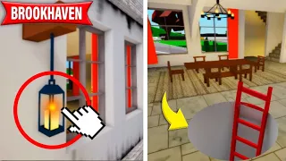 TODOS LOS SECRETOS de el NUEVO CASTILLO de brookhaven😱👑