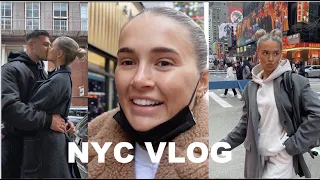 HE TOOK ME TO NEW YORK😭🗽!!! VLOG | MOLLYMAE