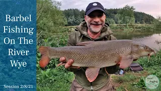 Barbel Fishing The River Wye - Thunder, Soakings and Barbel - 2/8/21 (Video 260)