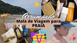 Arrumando Mala de Viagem Final de Semana na Praia