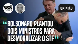 Josias: André Mendonça e Nunes Marques são capachos de Bolsonaro no STF; estrago já está feito