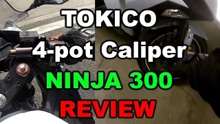 Ninja 300 Tokico 4-pot Review + Rider Encounters