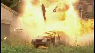 Химик (2010) 4 серия - car crash scene