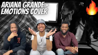 MIND BLOWN!!! Emotions - Ariana Grande (Mariah Carey cover) Reaction!!!