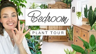 House Plant Bedroom Tour | BEDROOM GROW LIGHT SET UP 🌿