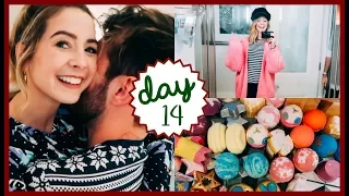 HUGE LUSH HAUL & HELLO LONDON | VLOGMAS