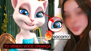 O HACK DA TALKING ANGELA ESPIONOU A MINHA IRMÃZINHA! *não acredito*