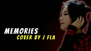 Memories :  Cover by J Fla (Lyrics)