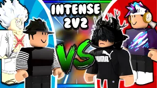 Akiin & Shadow VS Evreynt & Waves | Roblox Skywars