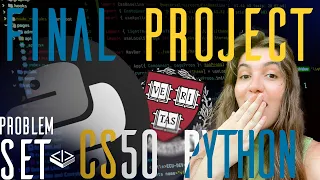 (CS50 PYTHON) FINAL PROJECT | SOLUTION