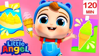 Sweet Ice Cream | Little Angel 😇 | Nursery Rhymes