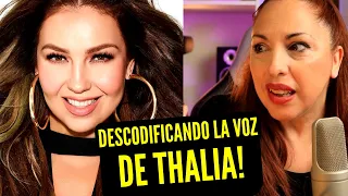 THALIA | LAS LUCES Y SOMBRAS DE SU VOZ | Vocal coach reaction & analysis