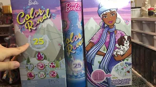 Barbie: Barbie Color Reveal 2021 Advent Calendar unboxing and review