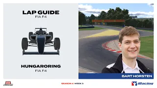 iRacing Lap Guide: Formula 4 at Hungaroring