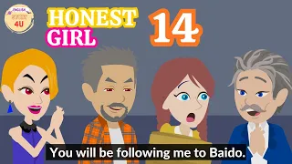 Honest Girl Episode 14 - Poor Girl Animation English Story - English Story 4U