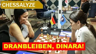 Wird Dinaras Mut belohnt? | Wagner vs Goryachkina | Fide Grand Prix 4 Frauen