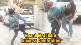 Naach Meri Rani Song Success Celebration | COMPLETE VIDEO | Nora Fatehi Guru Randhawa | Tseries