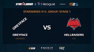 GreyFace vs Hellraisers - Map 1 - Overpass (SL i-League StarSeries XIV)