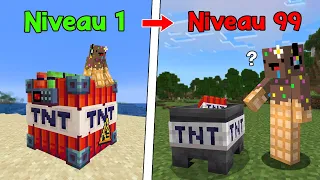 J'ai TESTÉ les 50 TNT les plus EXPLOSIFS de Minecraft..