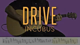 Drive -  Incubus | HD Guitar Tutorial With Tabs