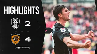 Rotherham United 2-4 Hull City | Highlights | Sky Bet Championship