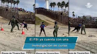 Pelea entre supuesto coyote y agente migratorio en la frontera de EU y México se hace viral