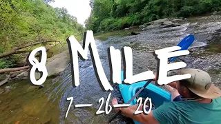 8 Mile Creek. Fishing for anything. Found a new species.