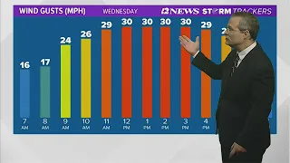 Warmer, windy and humid SE Texas Forecast