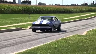 67 Camaro Burnout