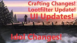 Crafting Changes! Idol Changes! Lootfilter Changes! More Stuff Coming to Last Epoch!