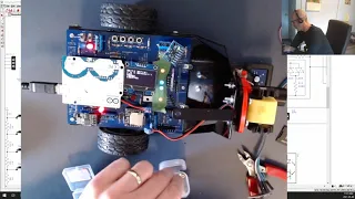 Boombot V2 S1E10 Adding I2C ToF Rangefinder and OLED Display