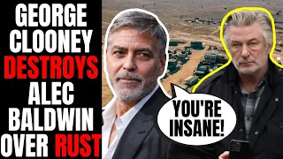 George Clooney SLAMS Alec Baldwin Over Rust | Says What Happened On Set Was INSANE!