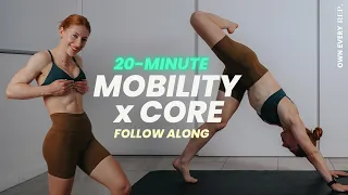 DAY17 #OER BASE | 20 Min. Mobility x Core | FUN Full Body Flow | No Repeats, Follow Along