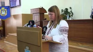 Депутат слуга народа. Катерина Гандзюк принимает присягу