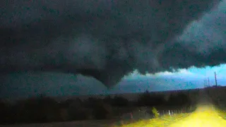 LARGE EF-2 TORNADO in Alta Vista, KS (3/13/2024)