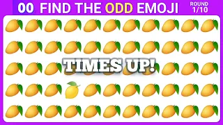 Find the ODD emoji out || spot the difference emoji #emojipuzzle #emojigame