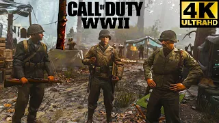 Death Factory | Realistic Graphics Gameplay 4K | Campaign Walkthrough | Call of Duty: WWII